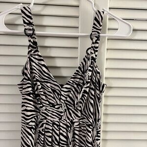 Alyn Paige Zebra Print Dress